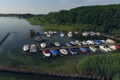 Naturcamping Malchow  - Bootanlegestelle vom Campingplatz