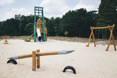 Naturpott Borkenberge - Kinderspielplatz auf dem Campingplatz