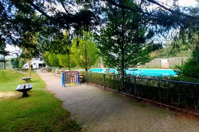 Natuurcamping Eelerberg - Pool auf dem Campingplatz