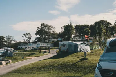 Camping Newlands - Wohnmobil- und  Wohnwagenstellplätze auf dem Campingplatz