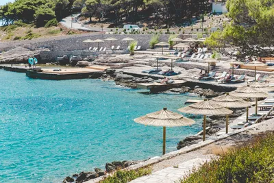 Camping Obonjan Island Resort - Blick auf den Badestrand