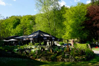 Odenwald-Camping-Park - Biergarten am Restaurant
