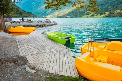 Oldevatn Camping - Bootsverleih