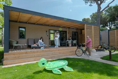 Camping Pappasole  - Mobilheim auf dem Campingplatz
