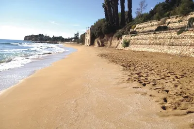 Camping Paradiso del Mare  -  Strand vom Campingplatz am Mittelmeer