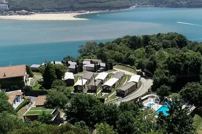 Camping Portuondo - Luftaufnahme des Campingplatzes