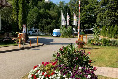 Camping Quellgrund - Eingang zum Campingplatz