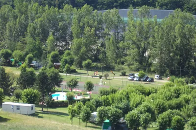 Camping Riva del Setta - Campingplatz Luftaufnahme