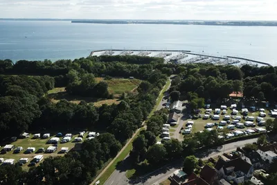 Sønderborg Camping - Blick auf das Campingplatzgelände