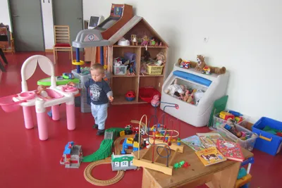 Camping Schatzlmühle  - Spielbereich für Kinder auf dem Campingplatz