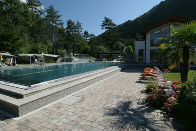 Schwimmbadcamping Mössler  -  Pool vom Campingplatz