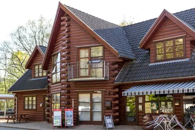 Silkeborg Sø Camping - Rezeption und Bistro auf dem Campingplatz