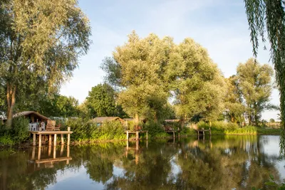 Sites et Paysages Camping de l'Etang - Mobilheime am Ufer des Sees