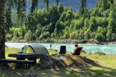 Sjoa Camping - Zeltplätze direkt am Ufer des Flusses