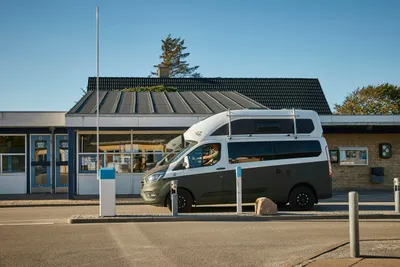 Camping Skiveren - Einfahrt des Campingplatzes