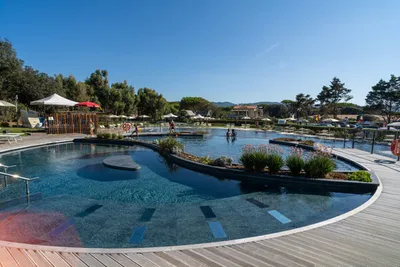 Stella del Mare Family Camping Village  Camping Stella del Mare - Poollandschaft im Freien