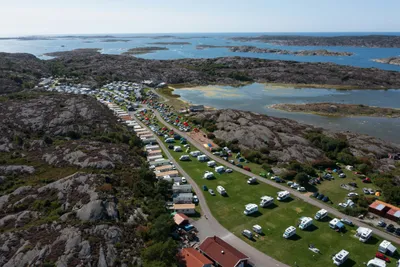 Stocken Camping - Luftaufnahme des Campingplatzgeländes