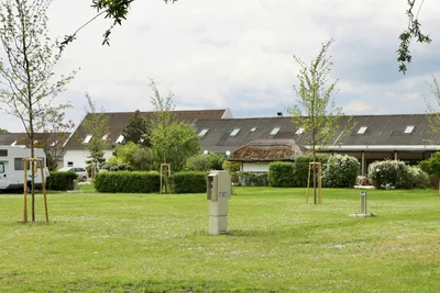 Storchencamp Purbach - Stellplätze auf der Wiese