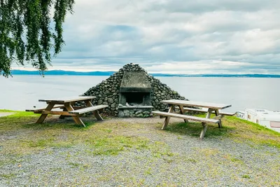 Storsand Gård Camping - Grillplatz