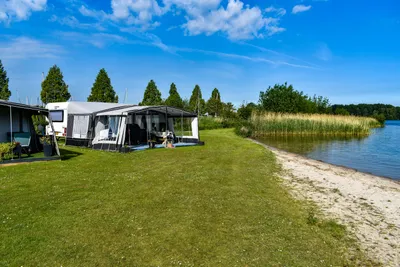 Strandparc Nulde - Standplatzwiese auf dem Campingplatz