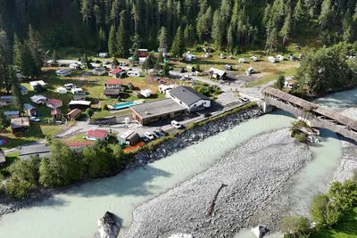 Camping Sur En  - Luftaufnahme des Campingplatzes