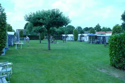 Camping 't Oventje - Standplätze im Grünen auf dem Campingplatz