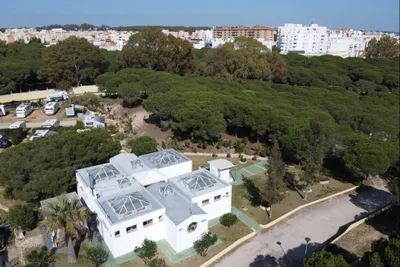 Camping Playa Las Dunas  - Luftaufnahme des Campingplatzes