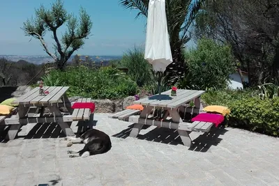 Camping Toca da Raposa - Terrasse mit Aussicht