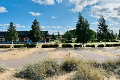 Top Camping Kalajoki  Camping Hiekkasärkät - Standplätze auf dem Campingplatz