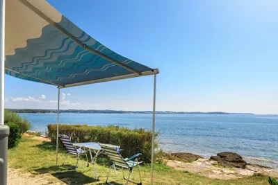 Camping Ulika  - Standplatz mit Meerblick