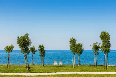 Camping Ulika - Blick auf das Meer