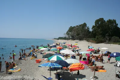 Villaggio Camping Calypso  -  Camper am Strand vom Campingplatz