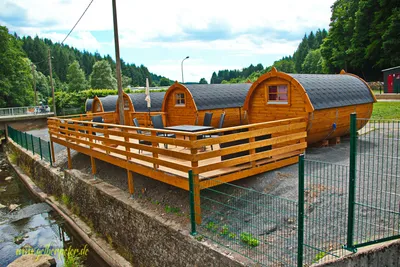 Waldcamping Prüm - Bungalows auf dem Campingplatz