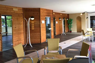 Wellness Camp Düne 6  - Sauna im Wellnessbereich vom Campingplatz