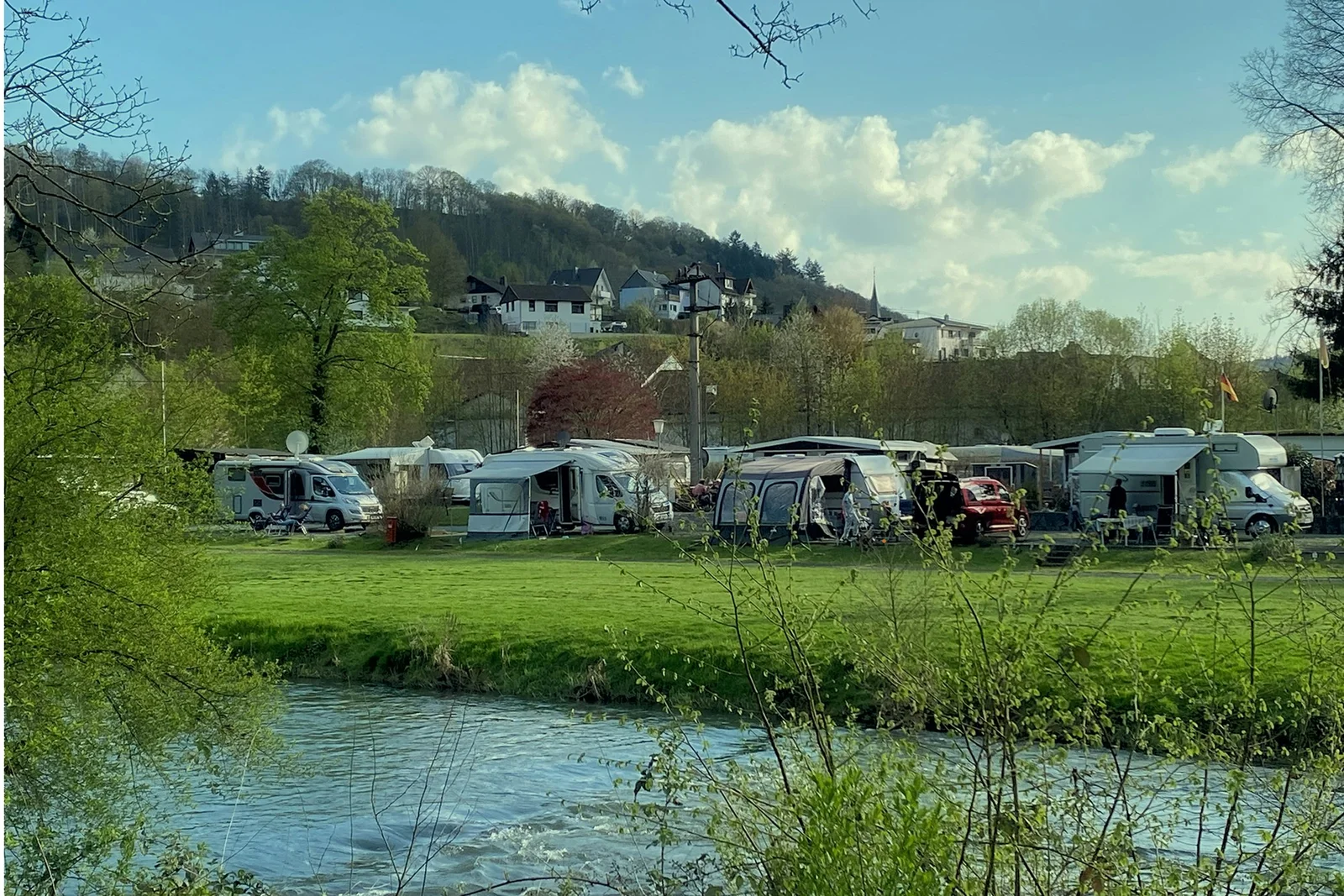 Wohnmobilstellplatz am Strandbad
