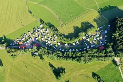 Campingplatz Pfronten - Campingplatz Luftaufnahme
