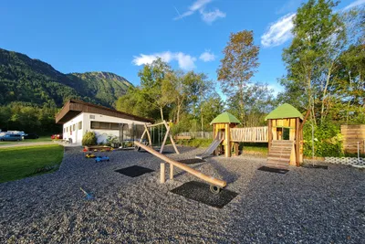 Campingplatz Pfronten - Kinderspielplatz auf dem Campingplatz