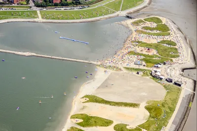 Campingplatz Zur Perle - Campingplatz aus der Vogelperspektive