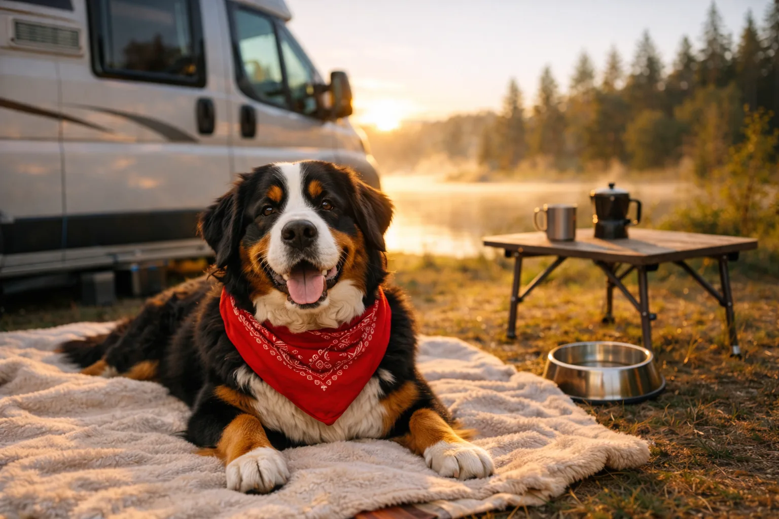 Camping mit Hund boomt – und die Plätze rüsten auf