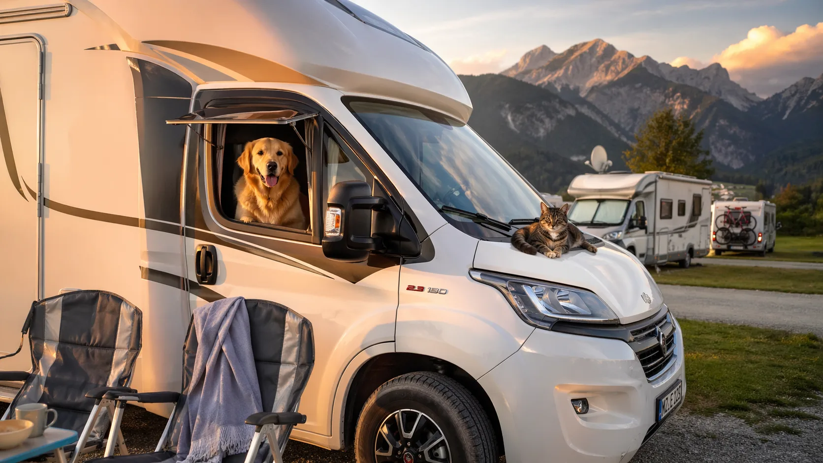 Rudel-Camping verboten: Neue EU-Regeln – so viele Haustiere dürfen ab 2026 ins Wohnmobil
