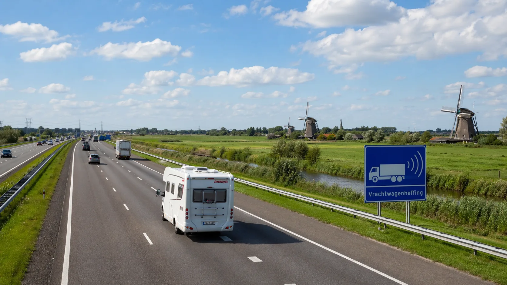 Maut in den Niederlanden 2026: Was Camper über die neue LKW-Maut wissen müssen
