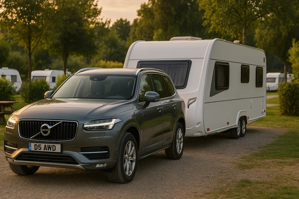 Volvo XC90 D5 AWD als Zugfahrzeug