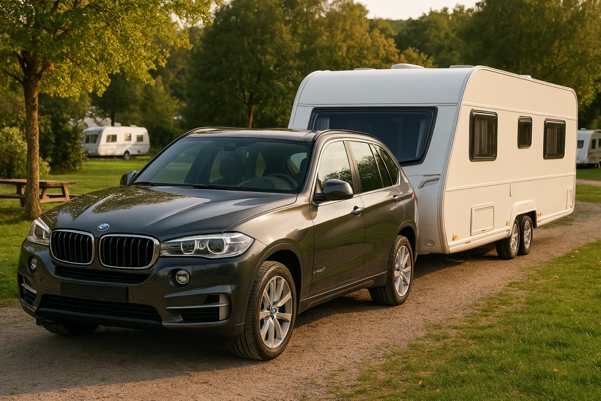BMW X5 xDrive30d als Zugfahrzeug
