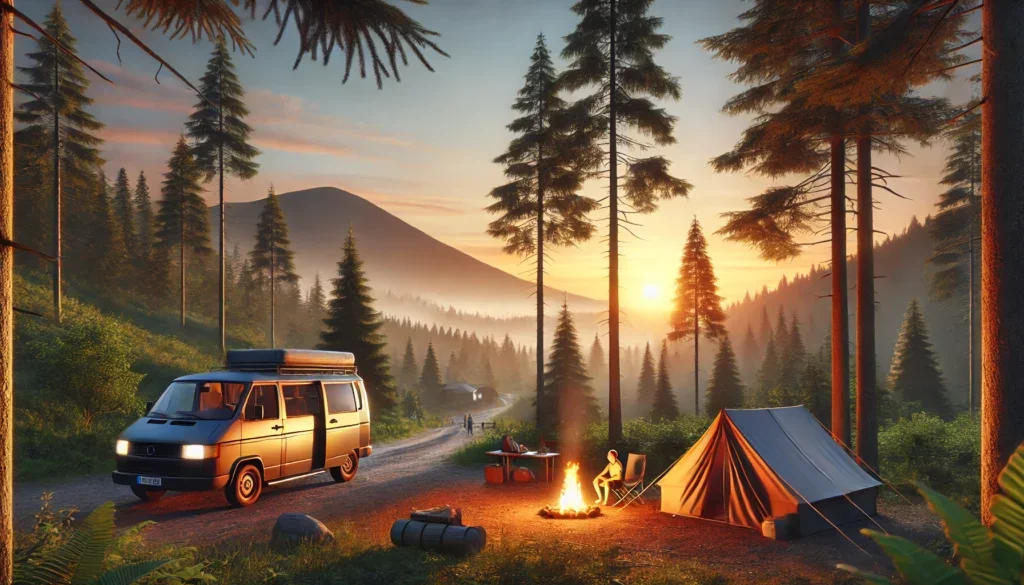 Wildcamping in Deutschland: Wo ist es erlaubt? – Rechtliche Lage & Tipps für legales Freistehen