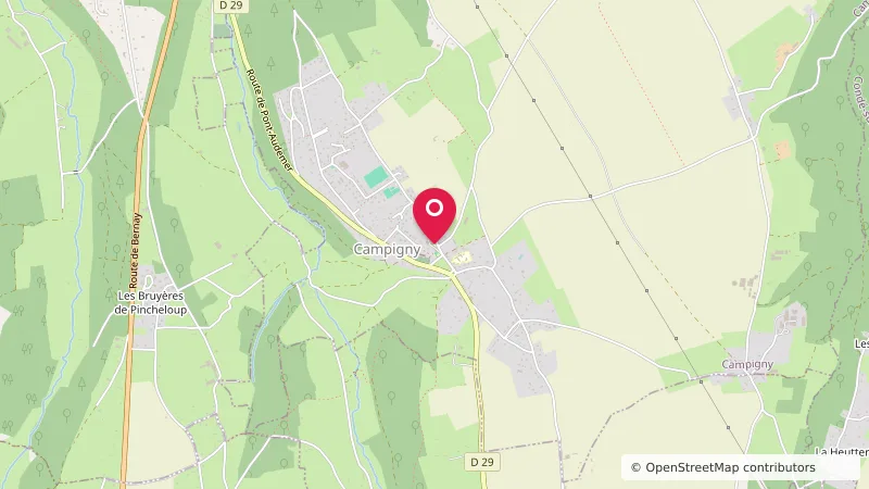 Aire camping car Campigny