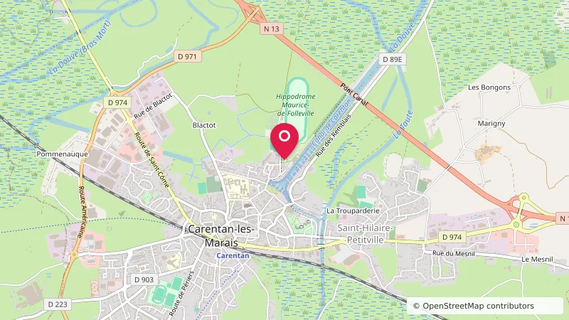 Aire camping-car Carentan - Le Port