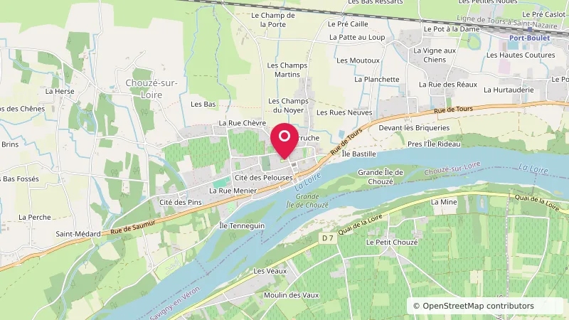 Aire camping car Chouzé-sur-Loire