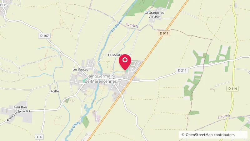 Aire Camping-car de Saint-Germain-de-Marencennes