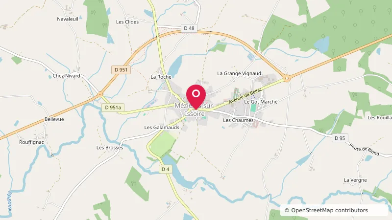 Aire Camping-car Mézières-sur-Issoire