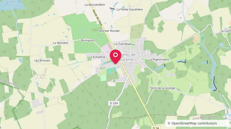 Aire camping car Mazières-de-Touraine